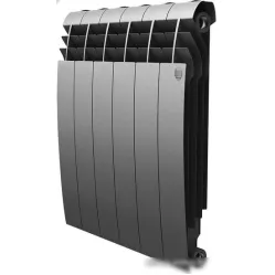 Биметаллический радиатор Royal Thermo BiLiner 500 Silver Satin (13 секций)