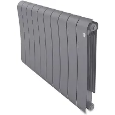 Биметаллический радиатор Royal Thermo Infinity 500 Silver Satin (10 секций)