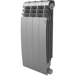 Биметаллический радиатор Royal Thermo Biliner B 500 Серебристый - 4 секций