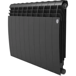 Биметаллический радиатор Royal Thermo Biliner B 500 Черный - 10 секций