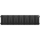 Биметаллический радиатор Royal Thermo PianoForte 200 Черный- 14 секций