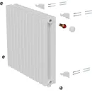 Дизайн-радиатор Royal Thermo Shift Q30 VC2050 - 08 секций RAL9016