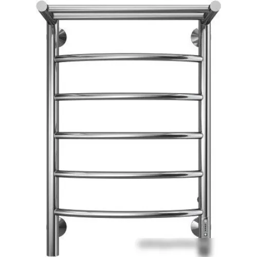 Полотенцесушитель TERMINUS Классик П6 400x650 с полкой нп электро (хром)