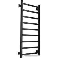 Полотенцесушитель Ростела Экспи Квадро V30 1/2" 9 перекладин 50x120 см (черный)