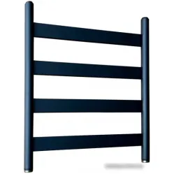 Полотенцесушитель Ростела Престиж нижнее подключение 1" 4 перекладины 50x60 см (черный)