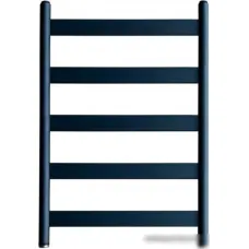 Полотенцесушитель Ростела Престиж нижнее подключение 1" 5 перекладин 50x80 см (черный)