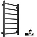 Полотенцесушитель Ростела Экспи Квадро V30 1/2" 7 перекладин 40x80 см (черный)
