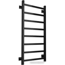 Полотенцесушитель Ростела Экспи Квадро V30 1/2" 8 перекладин 40x100 см (черный)