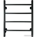 Полотенцесушитель Ростела Виктория 50x60/4 (с диммером, черный левый)