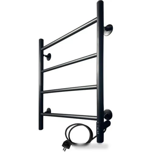 Полотенцесушитель Ростела Виктория 50x60/4 (с диммером, черный правый)