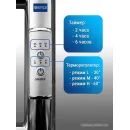 Полотенцесушитель Ростела Виктория 50x60/4 (с диммером, черный правый)