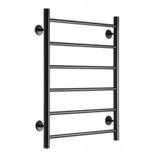 Полотенцесушитель Ростела Виктория 1" 6 перекладин 50х70 см (черный)