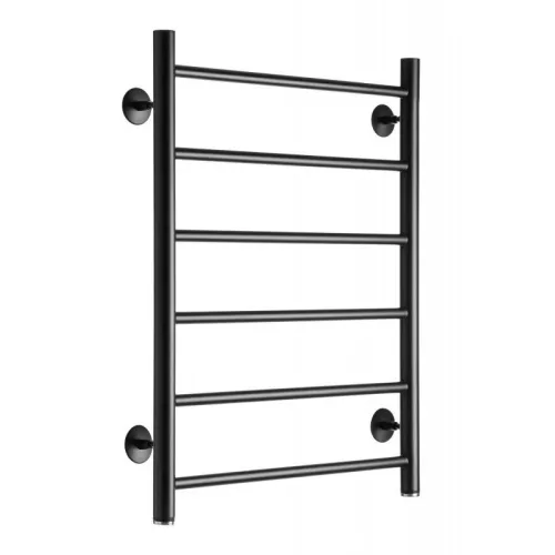 Полотенцесушитель Ростела Виктория 1" 6 перекладин 50х70 см (черный)