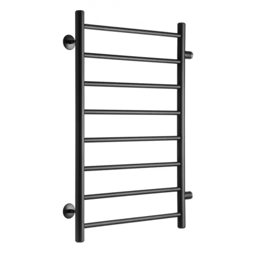 Полотенцесушитель Ростела Виктория боковое подключение 1" 8 перекладин 50x80 см (черный)