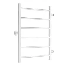 Полотенцесушитель Ростела Виктория боковое подключение 1" 6 перекладин 50х70 см (белый)