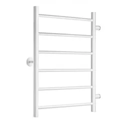 Полотенцесушитель Ростела Виктория боковое подключение 1" 6 перекладин 50х70 см (белый)