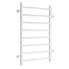 Полотенцесушитель Ростела Виктория боковое подключение 1" 8 перекладин 50x80 см (белый)