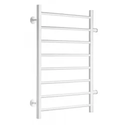 Полотенцесушитель Ростела Виктория боковое подключение 1" 8 перекладин 50x80 см (белый)