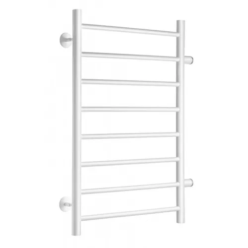 Полотенцесушитель Ростела Виктория боковое подключение 1" 8 перекладин 50x80 см (белый)