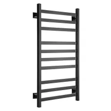 Полотенцесушитель Ростела Квадро V 30 1/2" 10 перекладин 50х60 см (черный)