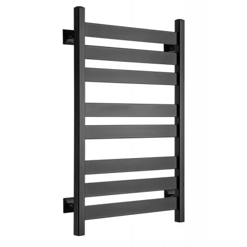 Полотенцесушитель Ростела Квадро V 50 1/2" 8 перекладин 50x80 см (черный)