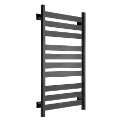 Полотенцесушитель Ростела Квадро V 50 1/2" 10 перекладин 50х60 см (черный)