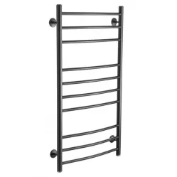 Полотенцесушитель Ростела Свирель D 1" 10 перекладин 50х100 см (черный)