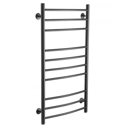 Полотенцесушитель Ростела Свирель D 1" 10 перекладин 50х100 см (черный)