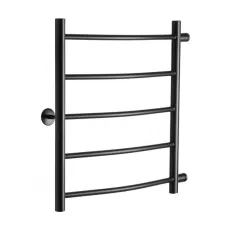 Полотенцесушитель Ростела Соната боковое подключение 1" 5 перекладин 50х60 см (черный)
