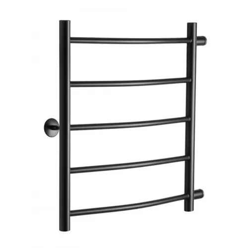 Полотенцесушитель Ростела Соната боковое подключение 1" 5 перекладин 50х60 см (черный)