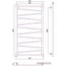 Полотенцесушитель Сунержа Сирокко 1200х600 00-0253-1260