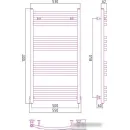 Полотенцесушитель Сунержа Аркус 1000x500 00-0251-1050