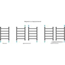 Полотенцесушитель Сунержа Галант+ 600x400 00-0200-6040