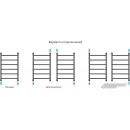 Полотенцесушитель Сунержа Галант+ 800x500 05-0200-8050