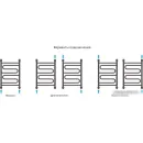 Полотенцесушитель Сунержа Элегия+ 600x400 00-0205-6040