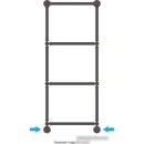 Полотенцесушитель Сунержа Ренессанс 1304 1260x500 00-0280-1250