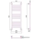 Полотенцесушитель Сунержа Богема+ прямая 800х300 30-0220-8030