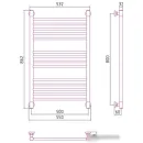 Полотенцесушитель Сунержа Богема+ прямая 800х500 15-0220-8050