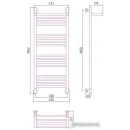 Полотенцесушитель Сунержа Богема с полкой+ 1000х400 31-0223-1040