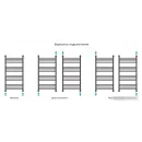 Полотенцесушитель Сунержа Богема с полкой+ 1000х500 03-0223-1050