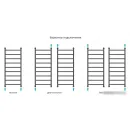 Полотенцесушитель Сунержа Галант+ 1200х500 03-0200-1250