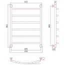Полотенцесушитель Сунержа Галант+ 800х600 31-0200-8060