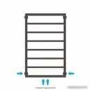 Полотенцесушитель Сунержа Канцлер 800х500 03-0254-8050