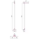 Полотенцесушитель Сунержа Лайк EU50 1200х50 30-0213-1200