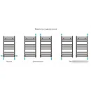 Полотенцесушитель Сунержа Модус 800х400 00-0250-8040