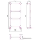 Полотенцесушитель Сунержа Ренессанс 1304 960х400 05-0280-9640