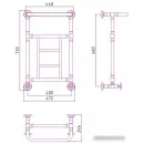 Полотенцесушитель Сунержа Ренессанс 1452 660x400 31-0282-6640