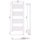 Полотенцесушитель Сунержа Богема 3.0 прямая 1000х400 МЭМ правый 31-5805-1040