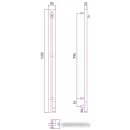 Полотенцесушитель Сунержа Нюанс 3.0 1200 правый 31-5843-1253