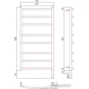 Полотенцесушитель Сунержа Галант 3.0 100x50 31-5801-1050